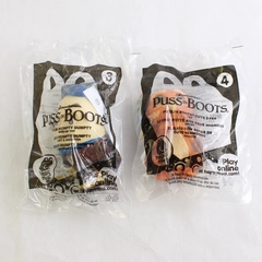 Lot Of 2 Puss In Boots McDonald's Kids Meal Toys Unopened 2011 (3 & 4)