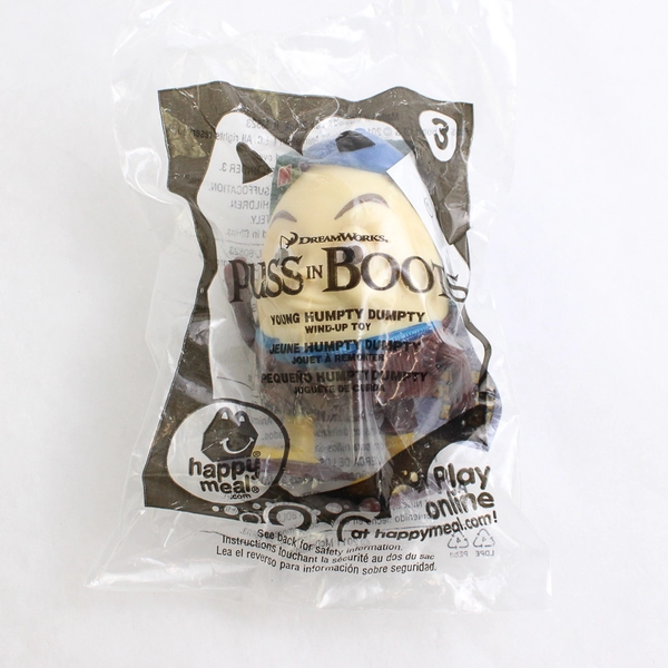 Lot Of 2 Puss In Boots McDonald's Kids Meal Toys Unopened 2011 (3 & 4)