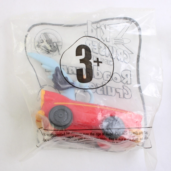 Lot Of 3 Kid Cruiser Roadrunner McDonald's Kids Meal Toys Unopened 1998