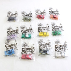 Lot Of 12 Vintage Classic Cars Pull Back N' Go Kids Meal Toys Unopened 