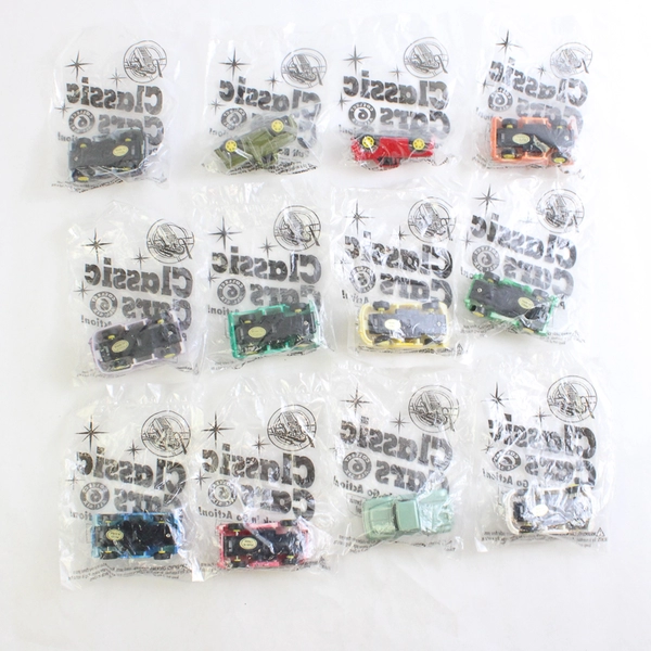 Lot Of 12 Vintage Classic Cars Pull Back N' Go Kids Meal Toys Unopened 