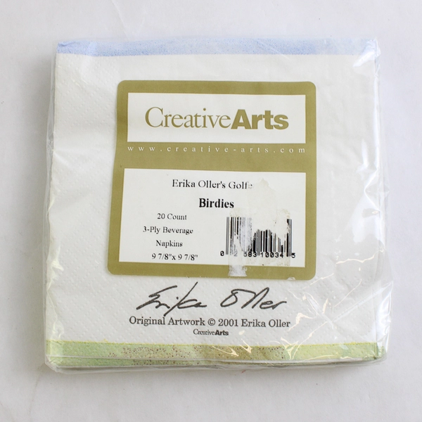 Creative Arts 20 Count Napkin Pack Birdies by Erika Oller