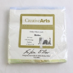 Creative Arts 20 Count Napkin Pack Birdies by Erika Oller