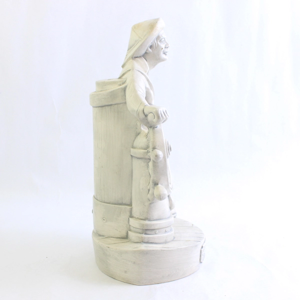 Leisuramic Inc Gloucester Fisherman Ceramic Statue/Figurine 1973 11.25" Tall