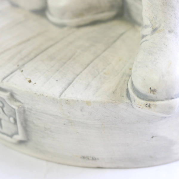 Leisuramic Inc Gloucester Fisherman Ceramic Statue/Figurine 1973 11.25" Tall