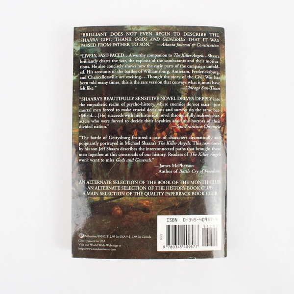 Gods and Generals by Jeff Shaara Civil War Early Years 1997 Paperback