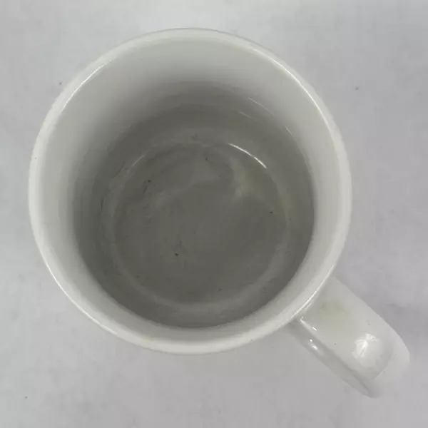 Papel White Ceramic Coffee Mug Reading Cathy Terrific With A Heart Medal