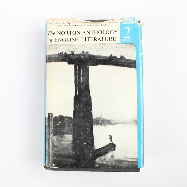 The Norton Anthology of English Literature Revised Vol 2 1968 HC
