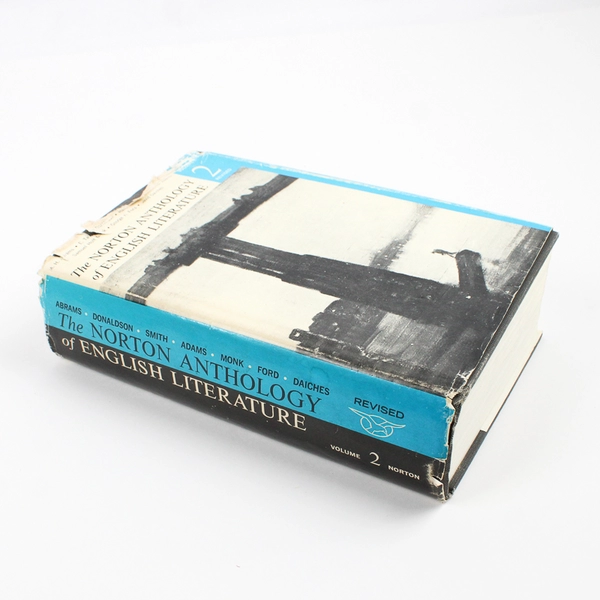 The Norton Anthology of English Literature Revised Vol 2 1968 HC