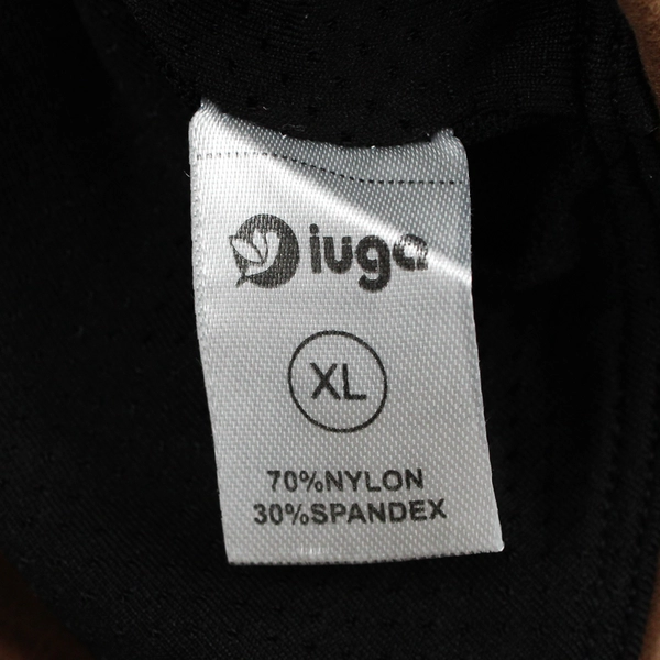 Iuga Solid Brown Unlined Wireless Sports Bra Women's XL