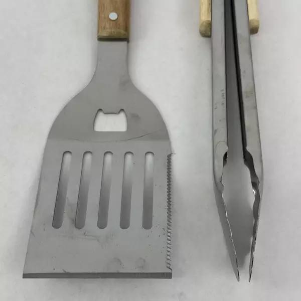 Unbranded Grilling Spatula and Grilling Tongs