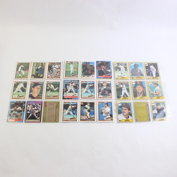 Lot of 51 Vintage 1980s & 90s Baseball Cards San Diego Padres Team