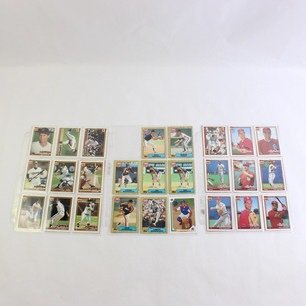 Lot of 55 Leaf and Topps 1980s & 90s Baseball Cards Vintage Padres Giants