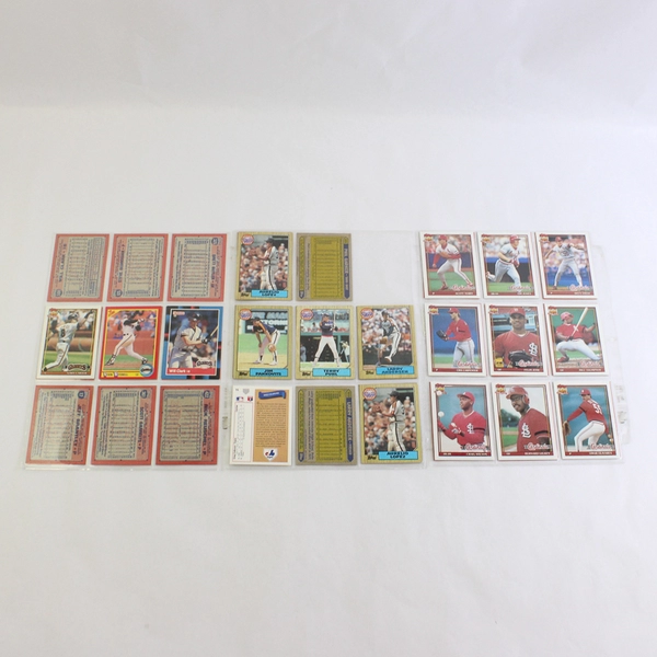Lot of 55 Leaf and Topps 1980s & 90s Baseball Cards Vintage Padres Giants