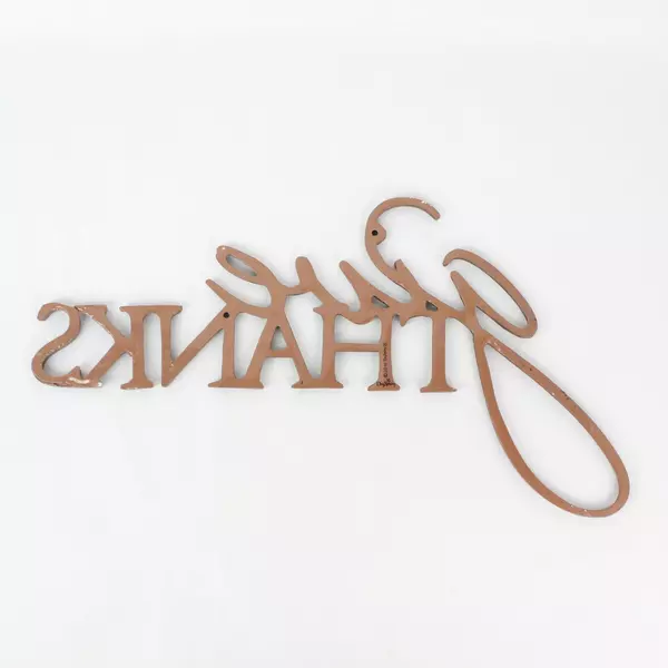 Day Spring Give Thanks Iron Wall Plaque