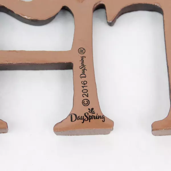 Day Spring Give Thanks Iron Wall Plaque