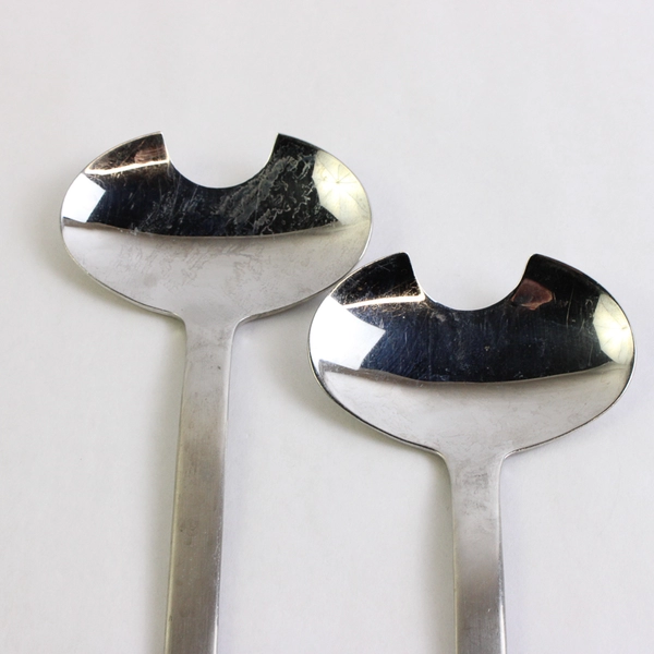 Set of 2 WMF Reno Stainless Steel Salad Serving Forks