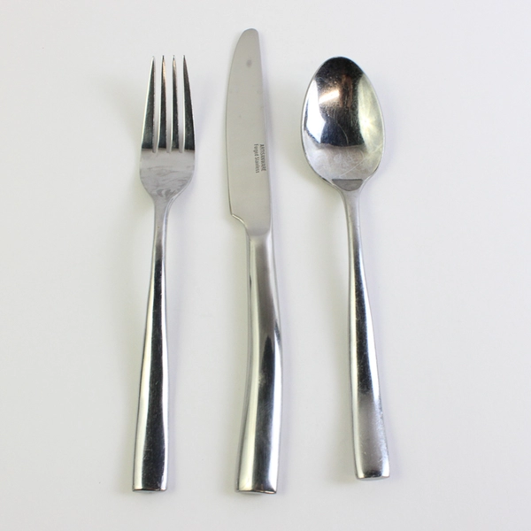 3 Pc Set Artisanware Soho 18/0 Stainless Steel Dinner Fork Knife and Soup Spoon