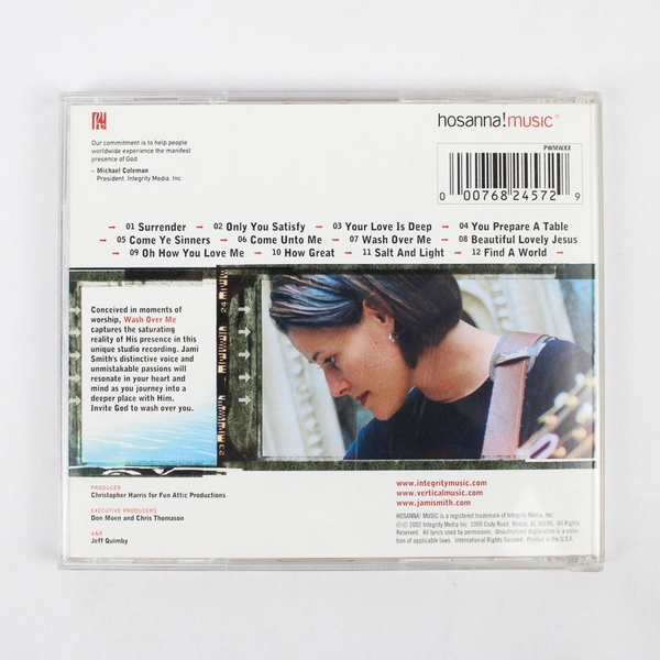 Wash Over Me CD Jami Smith Hosanna! Music 2002
