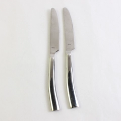 2 Piece Set Artisanware Soho 18/0 Stainless Steel Dinner Knives