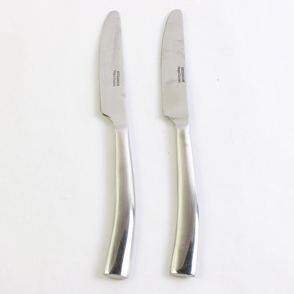 2 Piece Set Artisanware Soho 18/0 Stainless Steel Dinner Knives