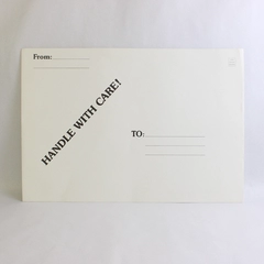 Large Jumbo Cardstock Envelope 16.75 x 24.25 inch Handle With Care Unused