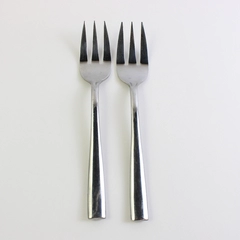Set of 2 Artisanware Soho 18/0 Stainless Steel Serving Forks