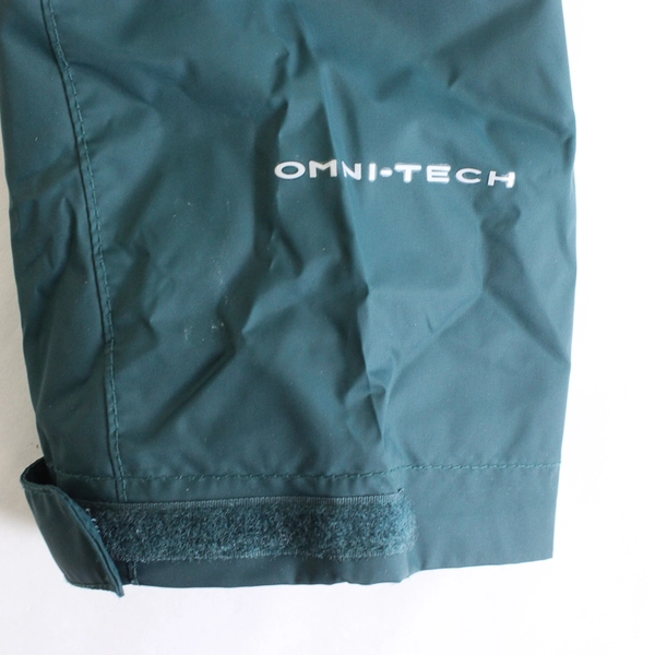 Columbia Women's Small Teal Omni-Tech Waterproof Rain Jacket Hooded