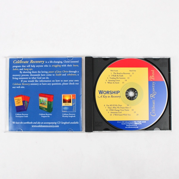 Worship A Key to Recovery Celebrate Recovery Band CD 2002