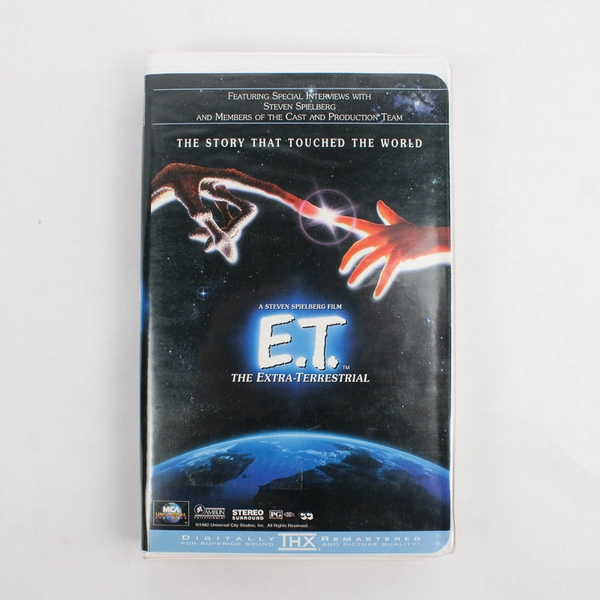 Lot Of 2 VHS: Honey We Shrunk Ourselves Disney 1997 & ET Universal 1982