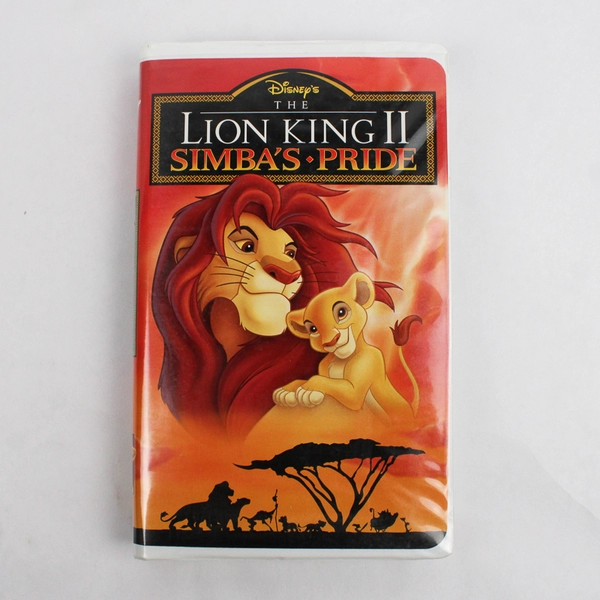 Lot Of 2 Disney VHS: The Fox And The Hound 1981 & The Lion King 2 1998