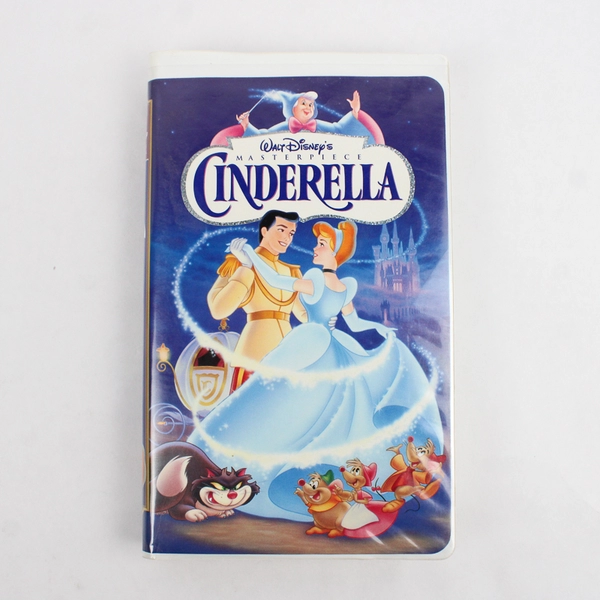 Lot Of 2 VHS: Cinderella Disney 1950 & The Swan Princess Turner Home 1994