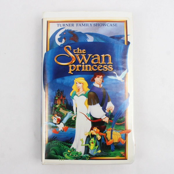 Lot Of 2 VHS: Cinderella Disney 1950 & The Swan Princess Turner Home 1994
