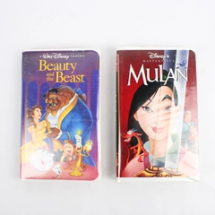 Lot Of 2 Disney VHS: Beauty And The Beast 1991 & Mulan 1998