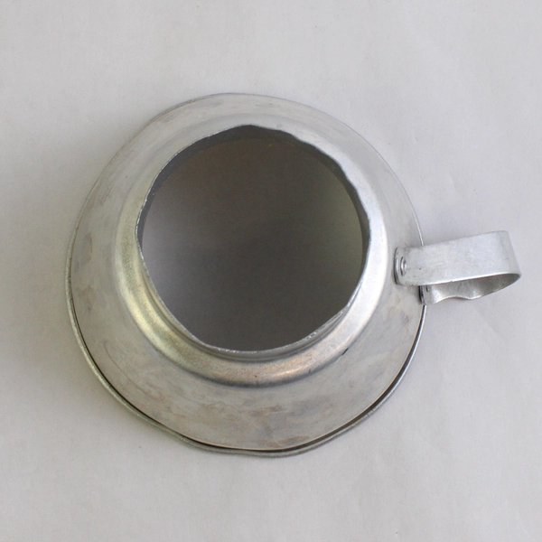 Metal Canning Funnel And Brown Handle Jar lifter
