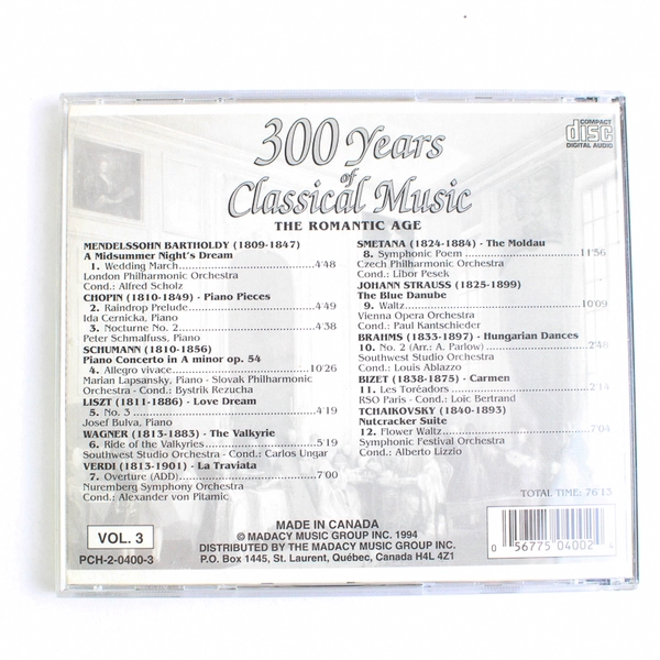 The Romantic Age Audio CD Various Artists 1994