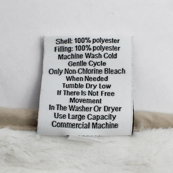 Modavari Heavyweight Fleece-Lined Blanket King 110” L x 96" W Polyester