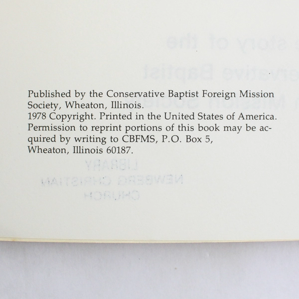 Founded on the Word Focused on the World 1978 Paperback Ex-Library Book