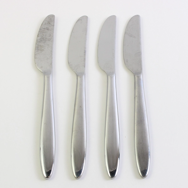 Set of 4 WMF Atlanta Stainless Steel Dinner Knives