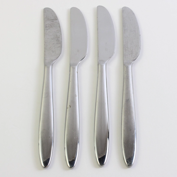 Set of 4 WMF Atlanta Stainless Steel Dinner Knives