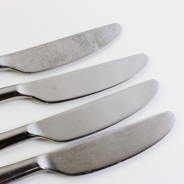 Set of 4 WMF Atlanta Stainless Steel Dinner Knives