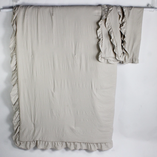 3 Piece Set Lush Decor Comforter & Shams King 110” L x 96" W Polyester Fill