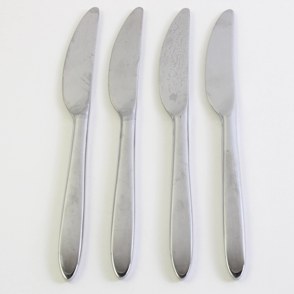 Set of 4 WMF Europe III 18/10 Stainless Steel Dinner Knives