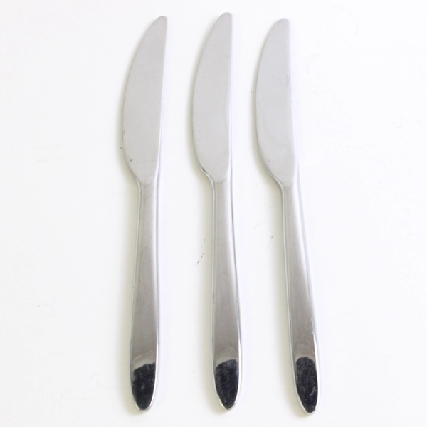 Set of 3 WMF Europe III 18/10 Stainless Steel Dinner Knives
