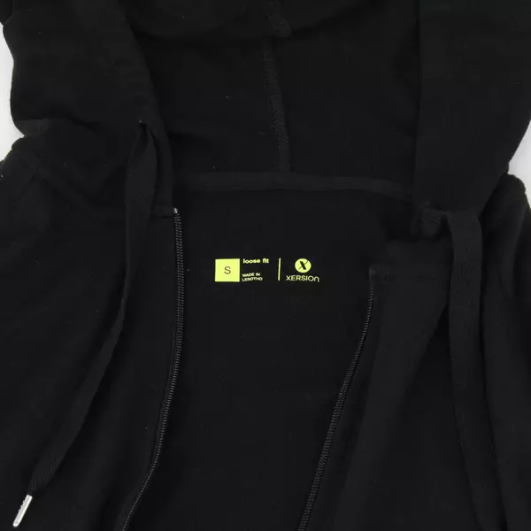 Xersion Women's Small Black Zip Up Jacket with Hood