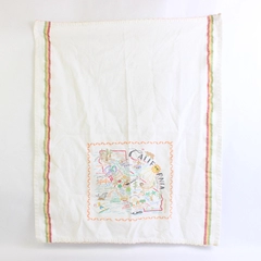 California Geography Souvenir Kitchen Dish Hand Tea Towel by Cat Studio 2012