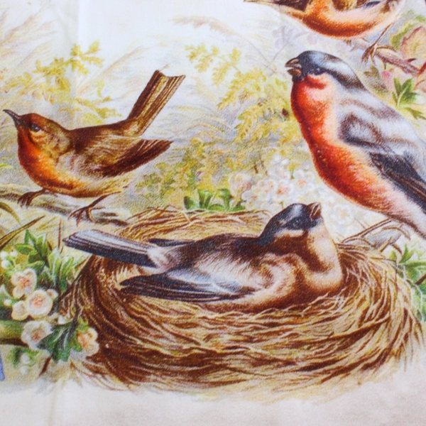 Vintage Emily Dickinson Hope White Tea Towel Kitchen Linen Collectible