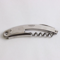 Oneida Barware Waiter's Stainless Steel Corkscrew / Foil Cutter  