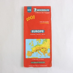 2001 Michelin Europe 970 Road Map
