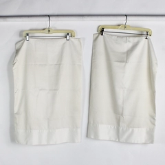 Set of 2 American Textile Co Pillowcases Standard 20x26 Cream Polyester Viscose